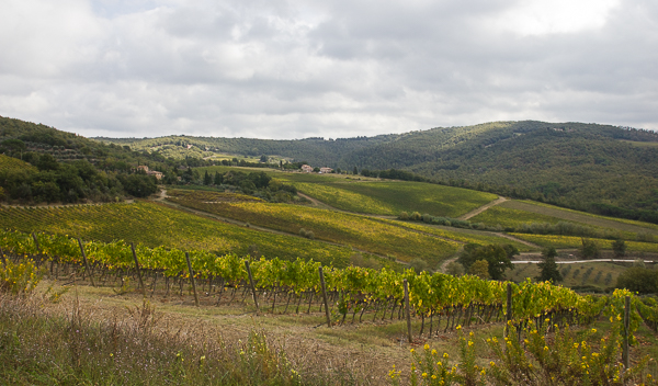 Panorama de Toscane, Italie