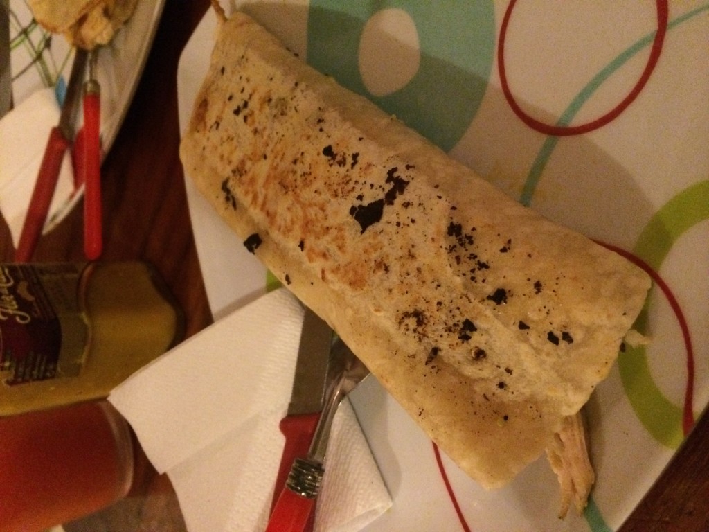 Burrito du Burrito Loco, Granada, Nicaragua