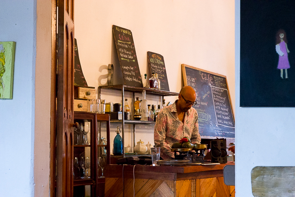 Caisse du Espressionnista Café, Granada, Nicaragua