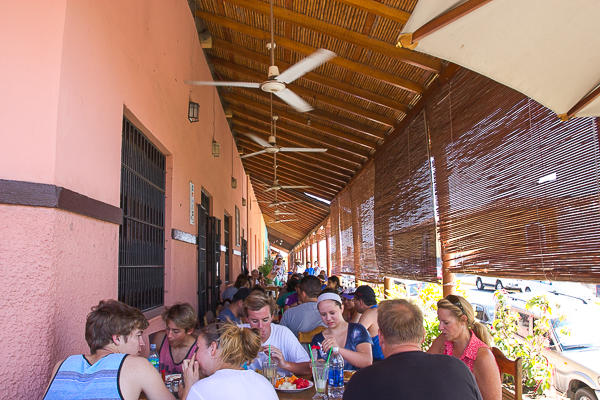 Kathy's Waffle House - la terrasse, Granada, Nicaragua