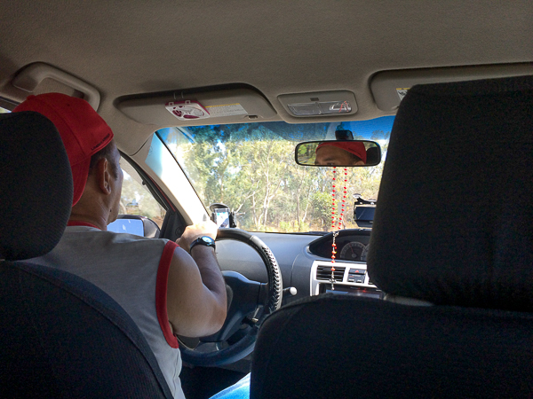 Mario, notre chauffeur de Paxeos - Managua à Granada, Nicaragua