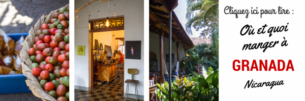 Où et quoi manger à Granada, Nicaragua