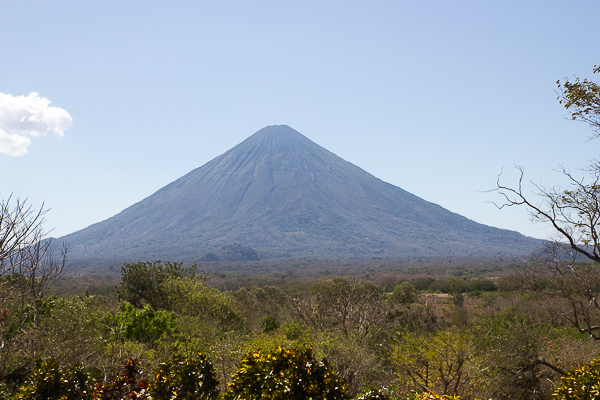 Volcan Concepcion vu de El Encanto, Ometepe, Nicaragua