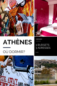 Où dormir à Athènes 3 budgets, 3 adresses