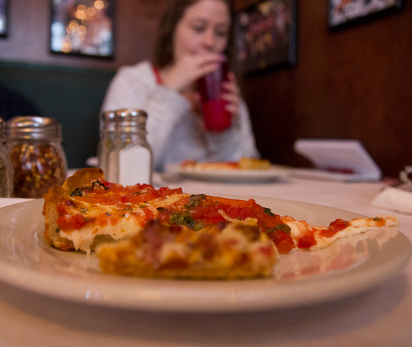 Ma préférée de la visite - Pizano’s Pizza & Pasta - Chicago Pizza Tours