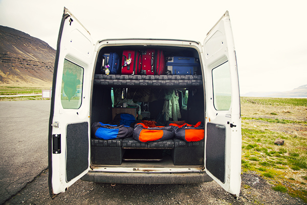 Camping Car Couchette Rangement