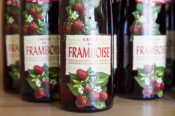 Crème de framboise - Le Ricaneux - Chaudière-Appalaches