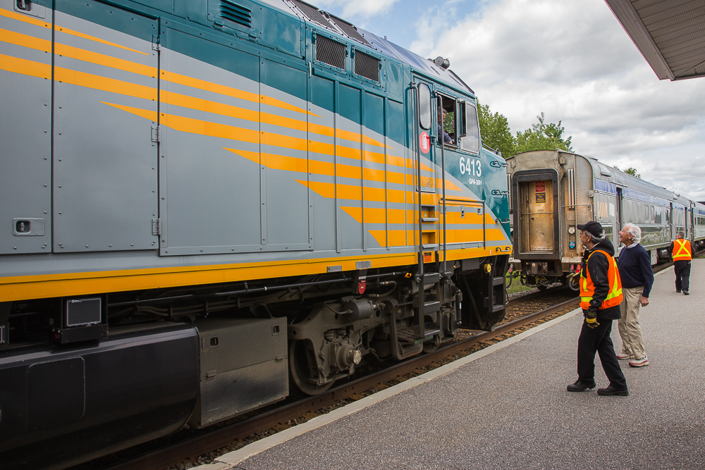 Pause sur le train Abitibi-Témiscamingue