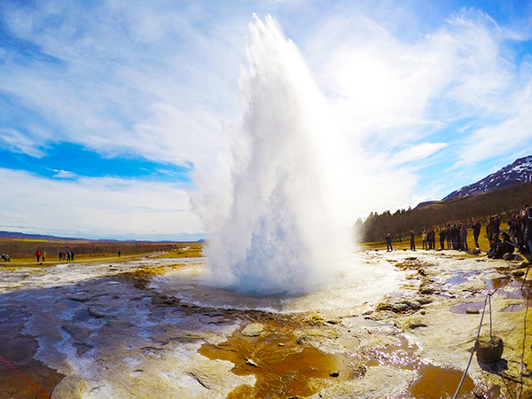 Strokkur Geyser Islande