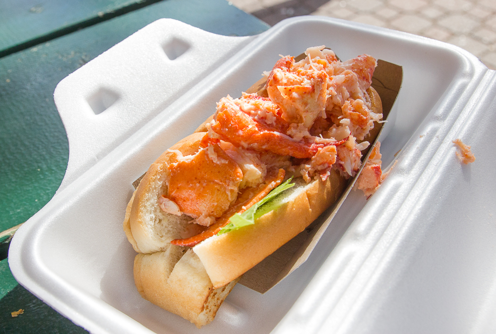 Lobster roll - Foire brayonne - Edmundston, Nouveau-Brunswick