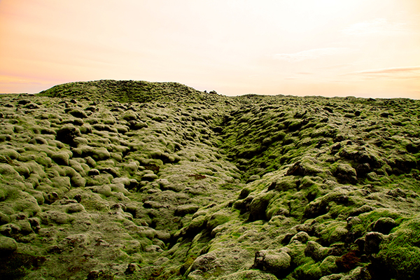 Champ de lave Islande