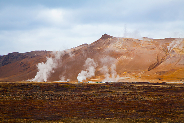 Fumerolle Islande