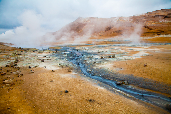 Fumerolle Islande