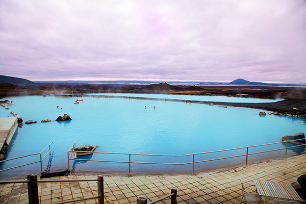 Bain thermique de Myvatn Islande