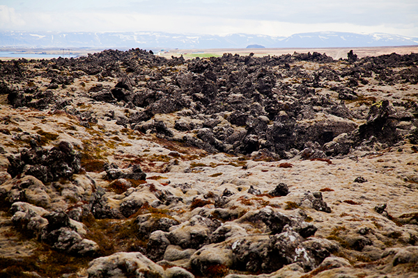 Champ de lave Islande