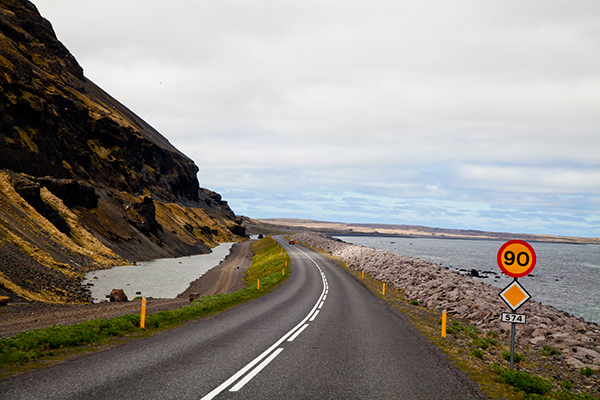 Route Islande