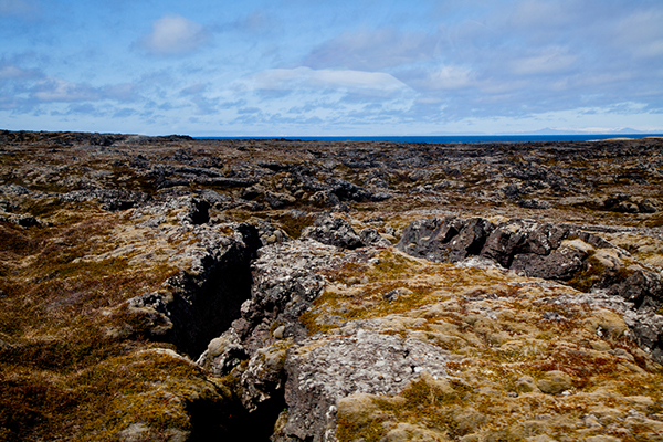 Champ de lave Islande