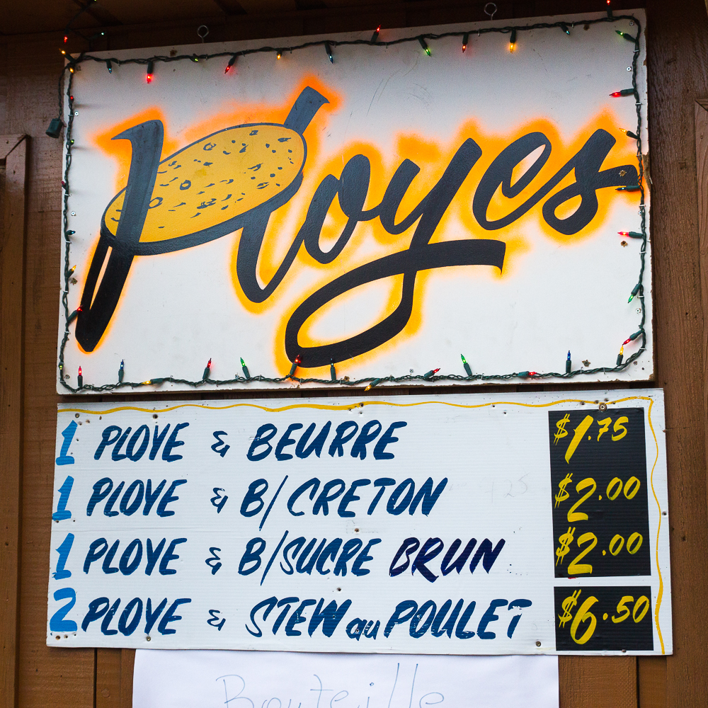 Ployes - Edmundston, Nouveau-Brunswick