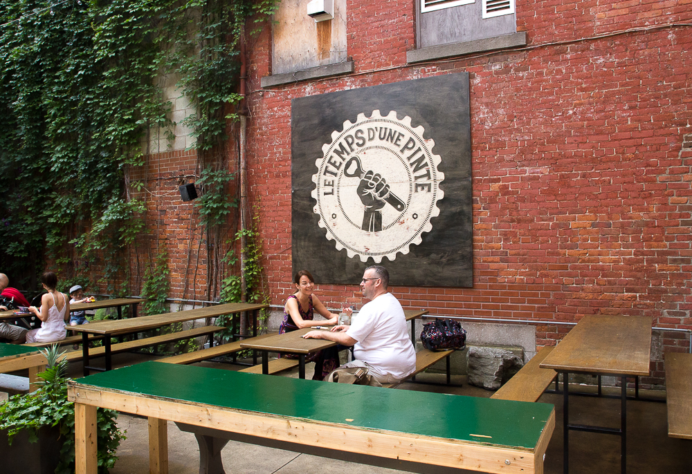 Biergarten - Le temps d'une pinte - Trois-Rivières - Mauricie