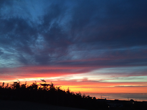 Coucher de soleil La Salicorne - Îles de la Madeleine