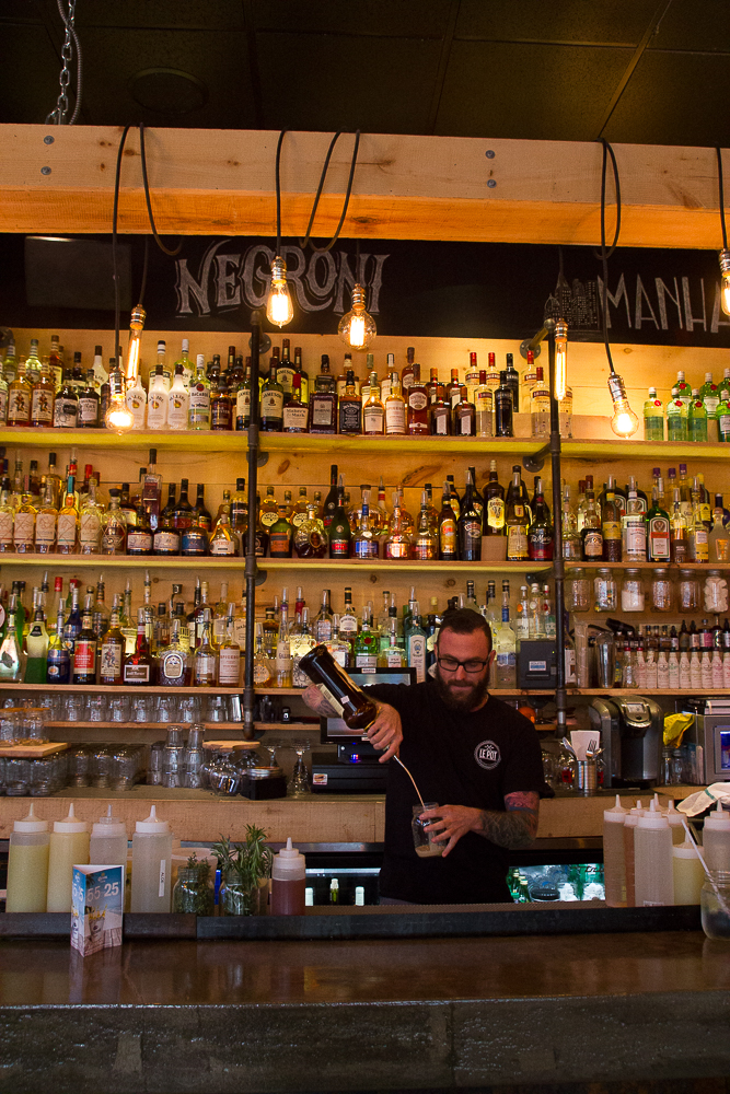 Mixologue et barman - Le Pot - Trois-Rivières - Mauricie