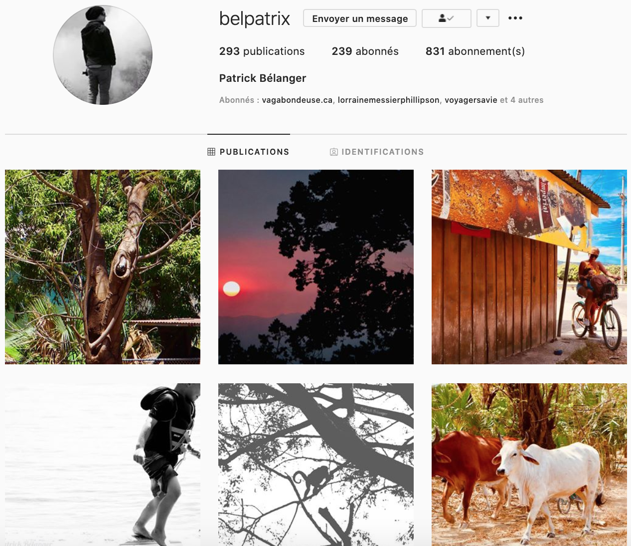 belpatrix _ 50 comptes Instagram de voyage qui peuvent inspirer vos voyage et séjour