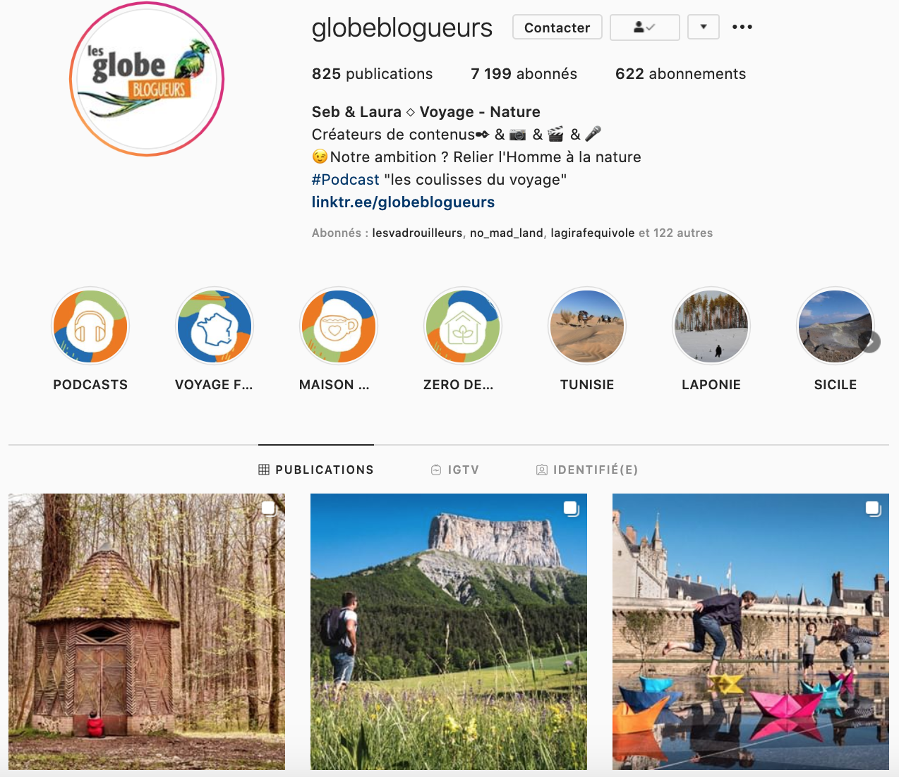 globeblogueurs _ 50 comptes Instagram de voyage qui peuvent inspirer vos voyage et séjour