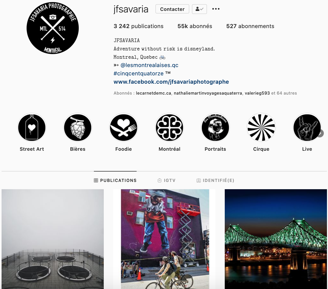 jfsavaria _ 50 comptes Instagram de voyage qui peuvent inspirer vos voyage et séjour