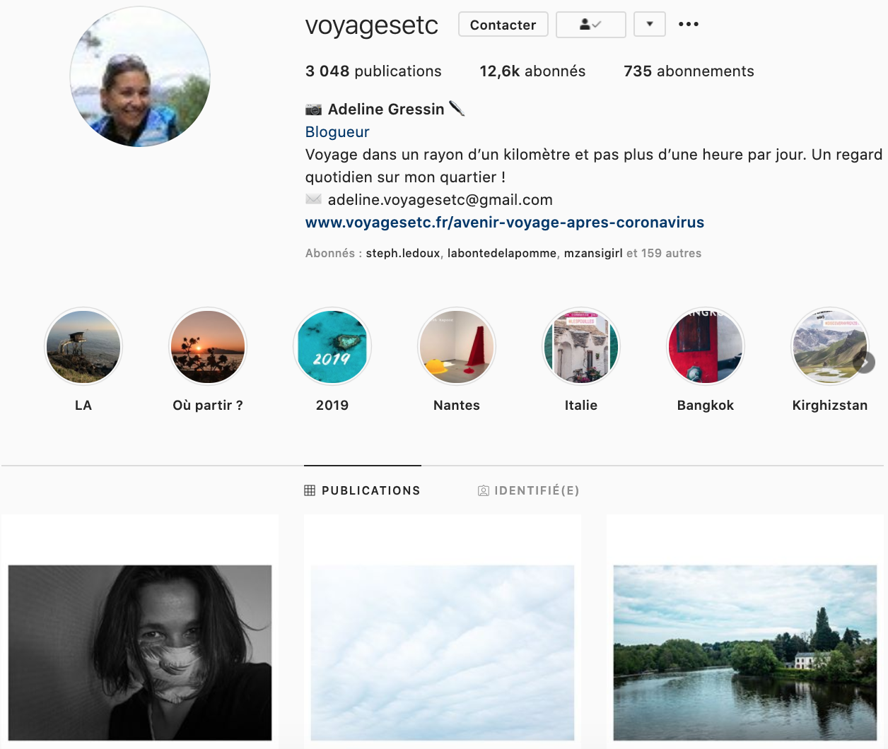 comptoir des voyages instagram