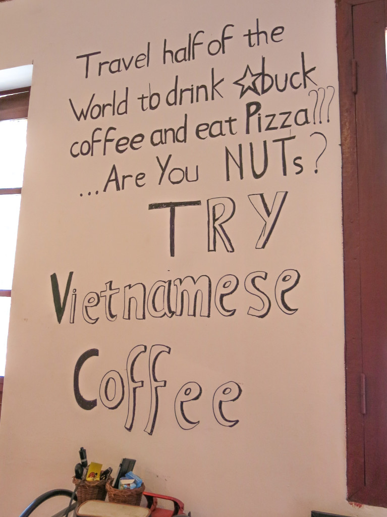 Affiche café vietnamien