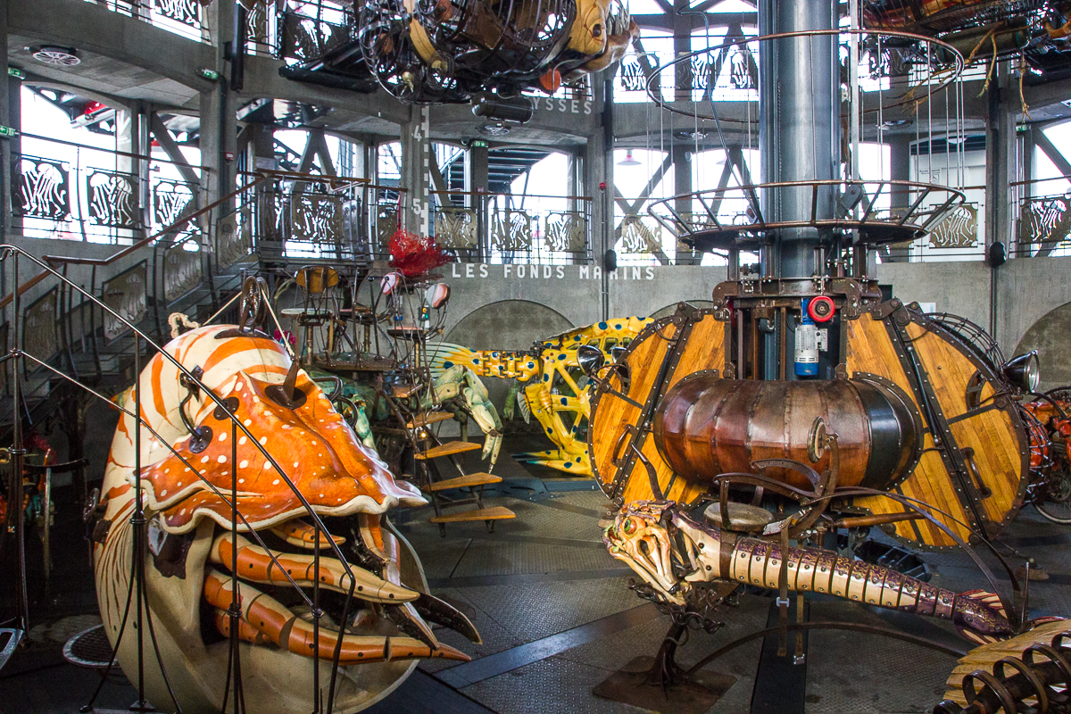 Carousel of the marine worlds - Machines of the island - Nantes, France