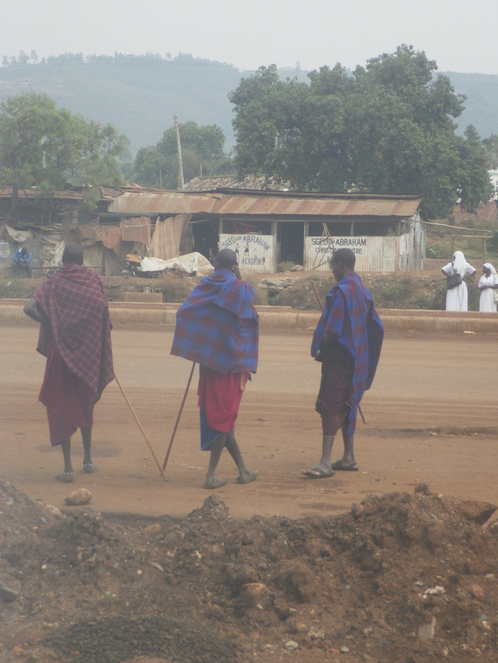 Massaïs au Kenya, Afrique