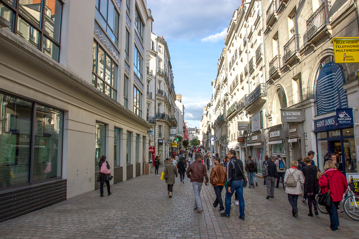 Rues de la ville - Nantes, France
