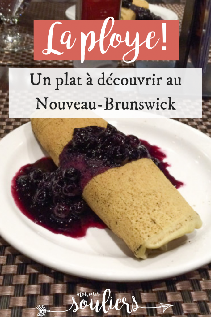 ploye à goûter à Edmundston au Nouveau-Brunswick