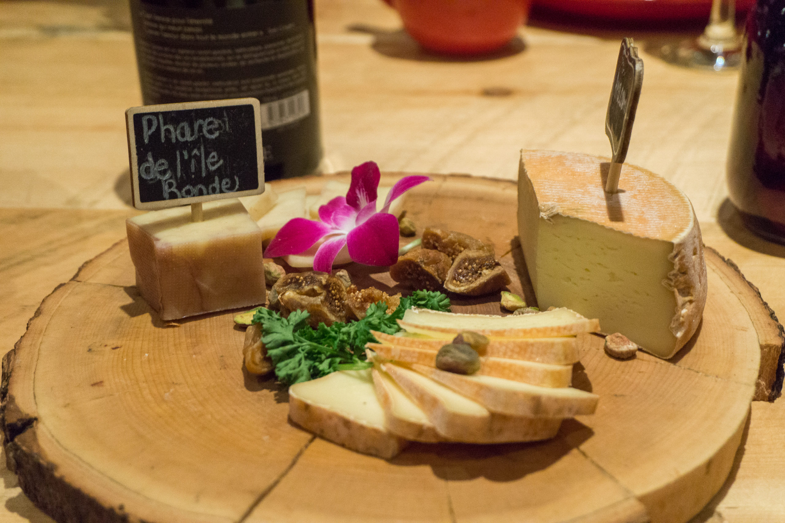 Plateau de fromages québécois