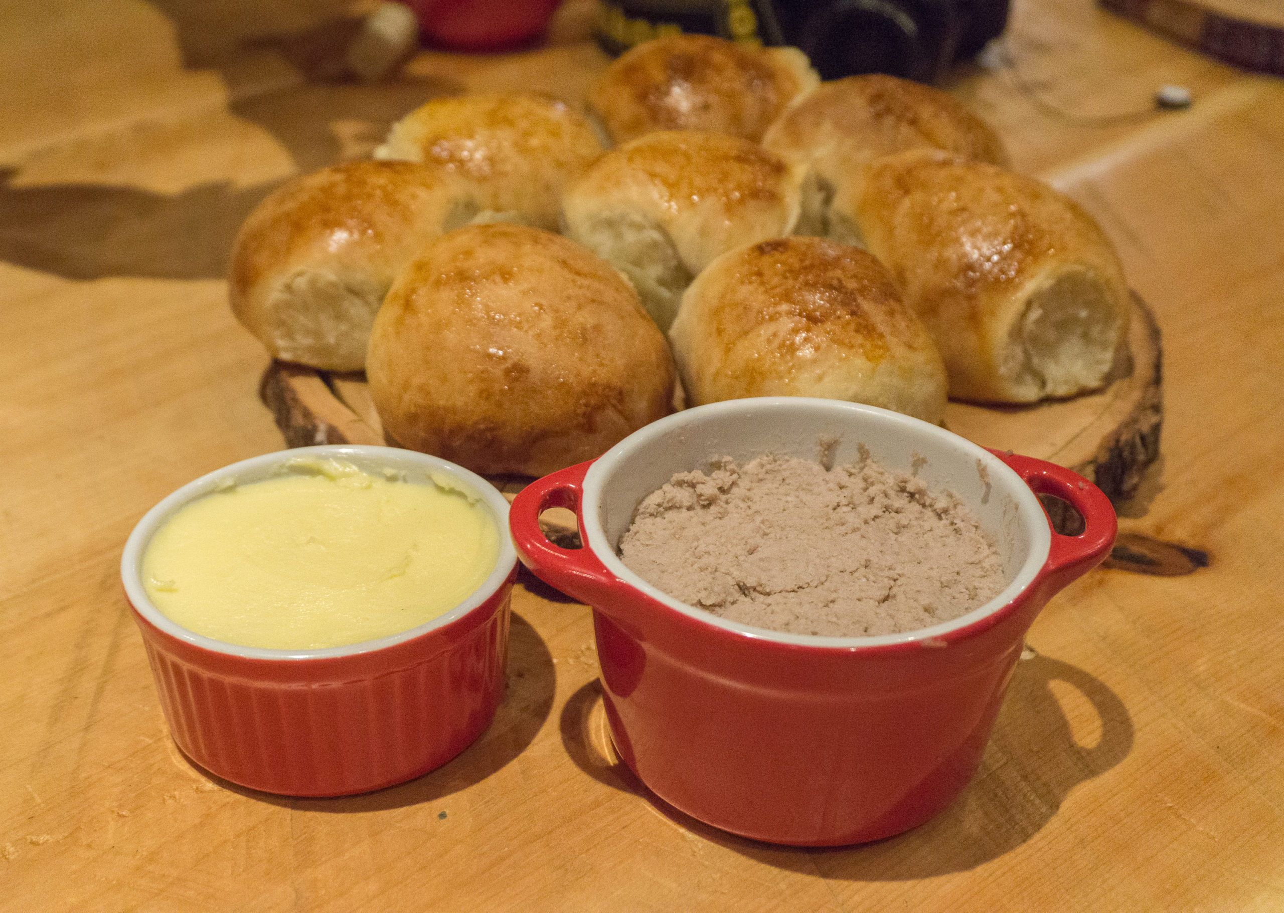 Pain maison et cretons