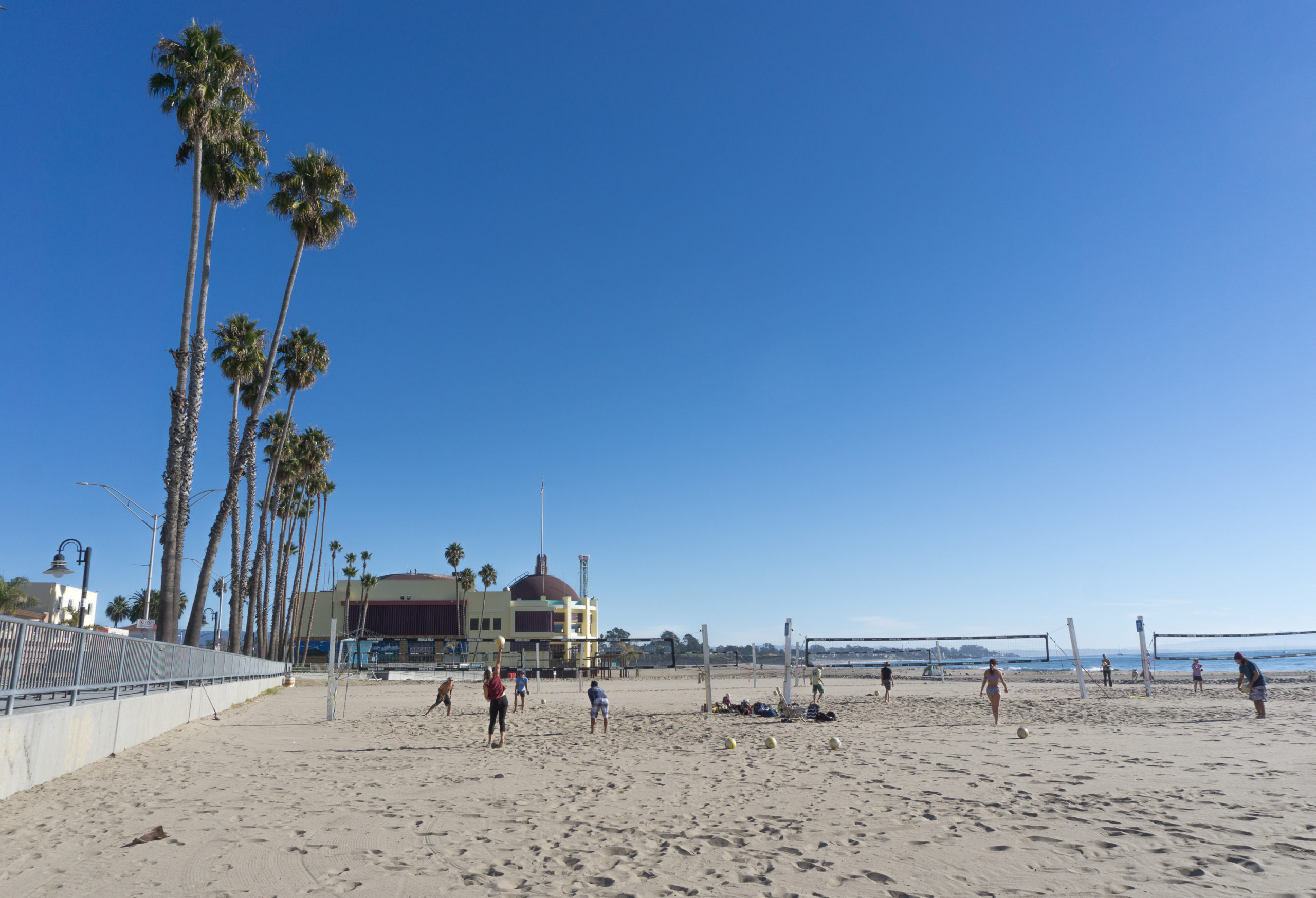 Plage de Santa Cruz, Californie, États-Unis