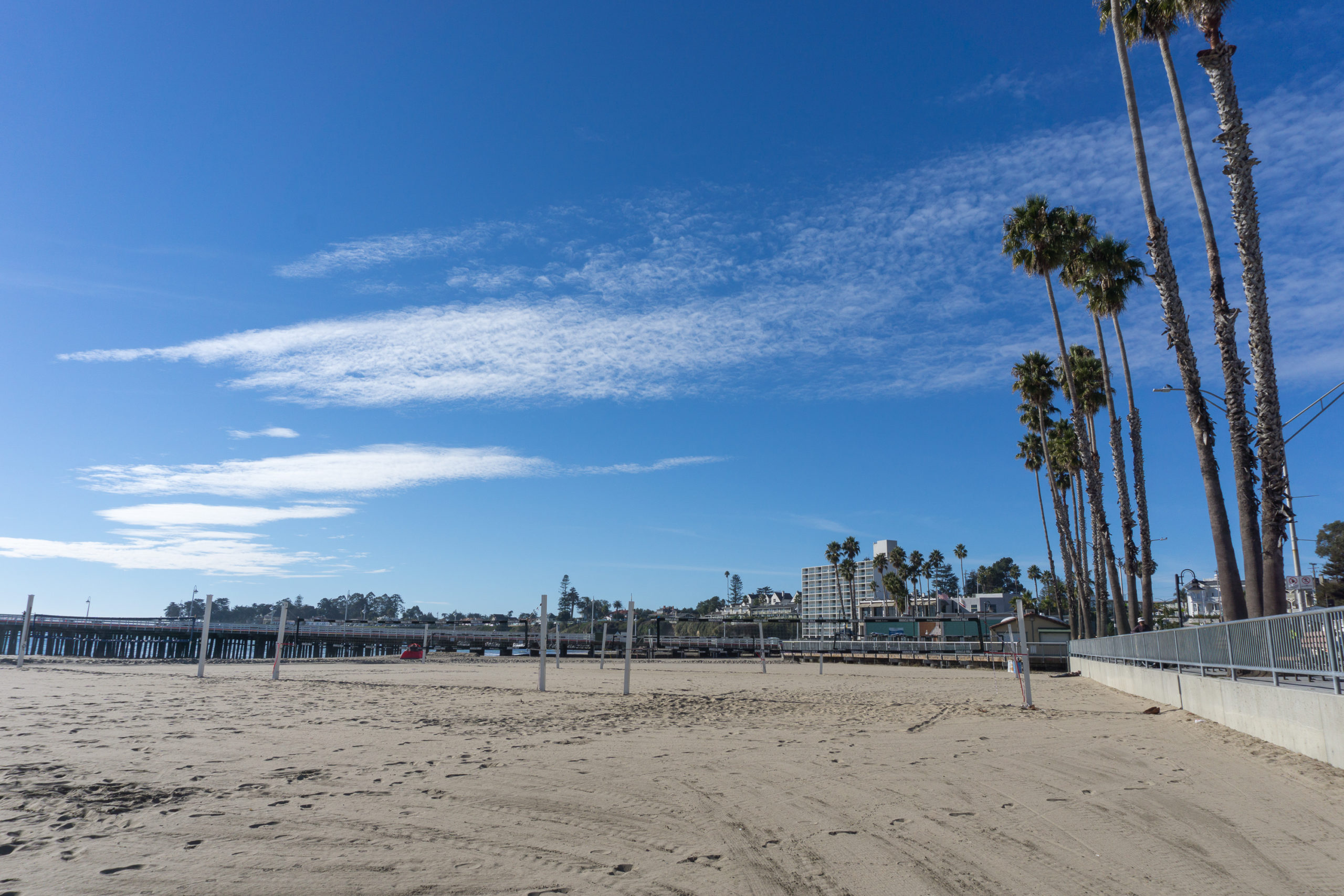 Plage de Santa Cruz, Californie, États-Unis