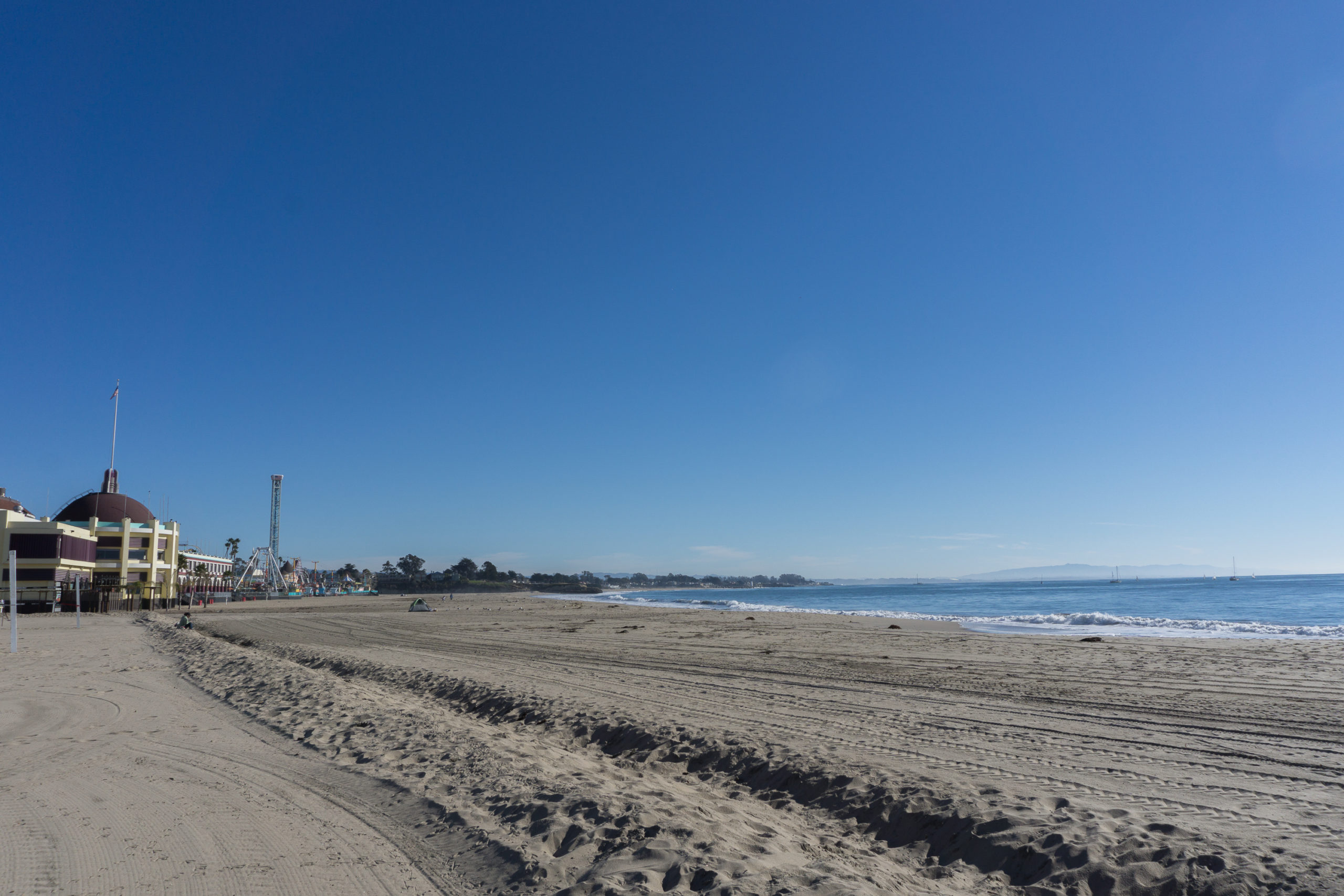 Plage de Santa Cruz, Californie, États-Unis