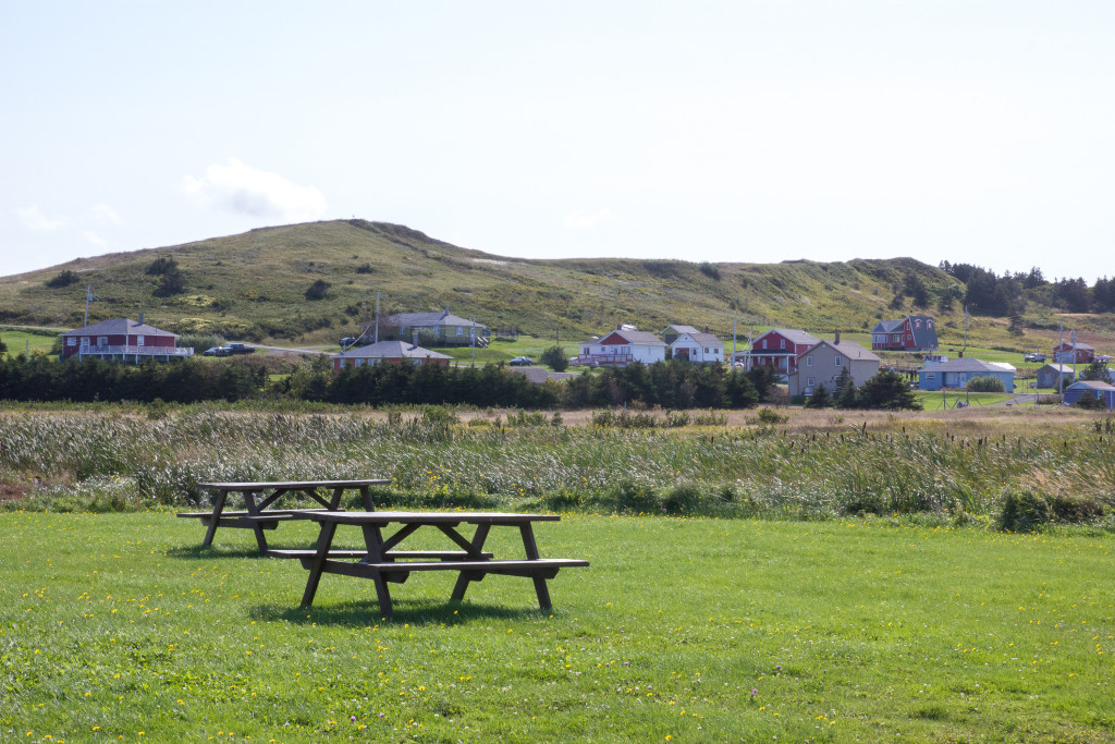 Paysage du Cap-Vert sur l'île de Cap-aux-Meules dans le golfe Saint-Laurent