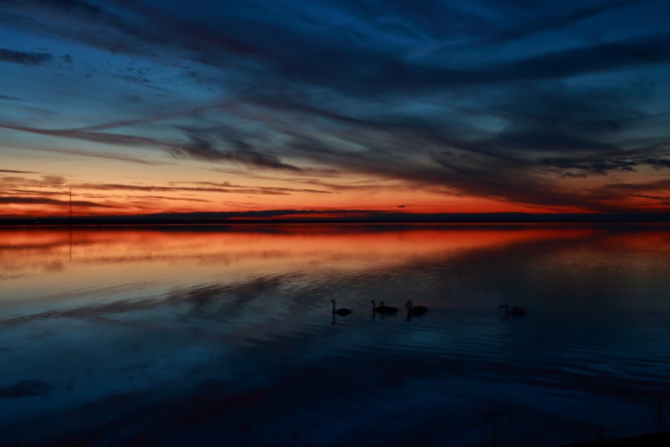 Coucher de soleil en Estonie - Vio'Vadrouille