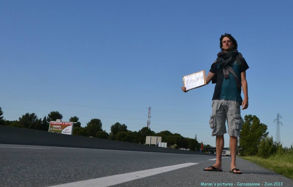 Moran de Rencontre le monde en stop, un pro du voyage à petit prix