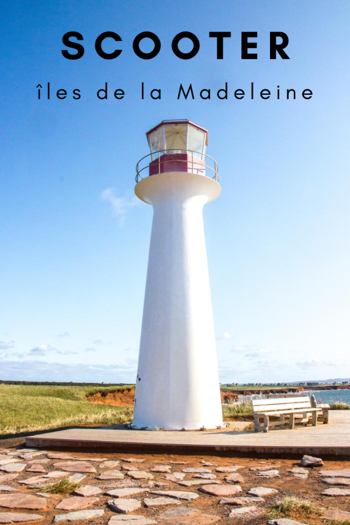 motocyclette aux îles de la Madeleine