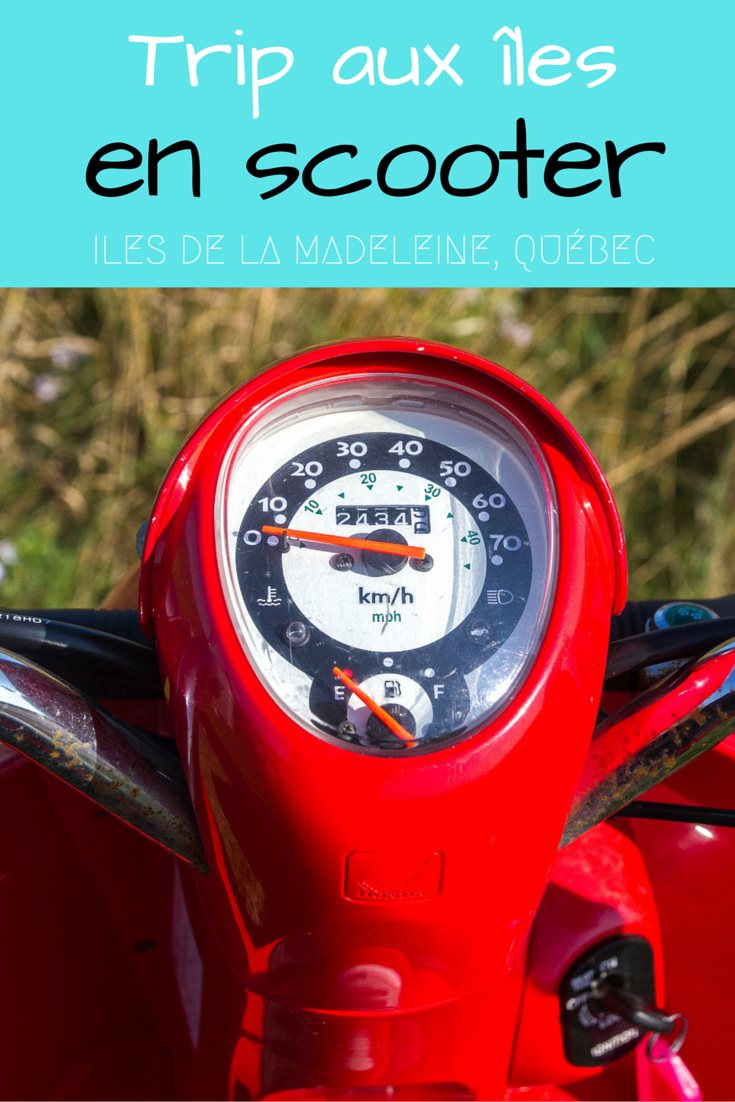 Scooter aux Îles de la Madeleine, un incontournable