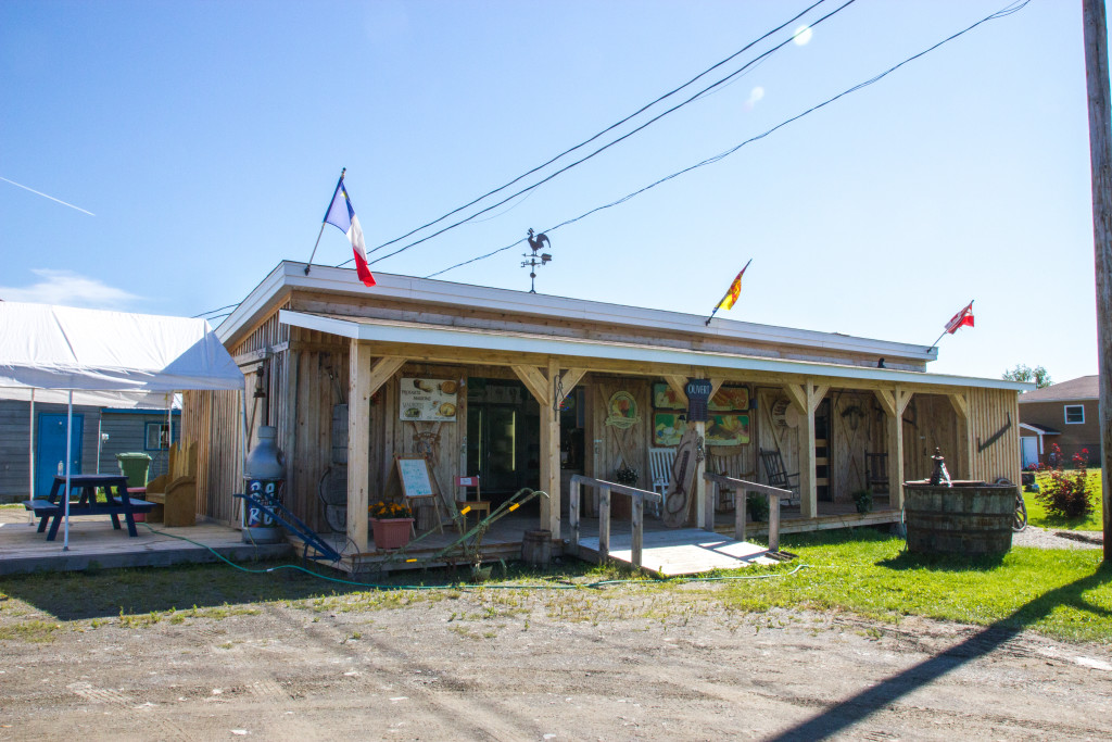 Boutique Maurifils en bord de route au Madawaska