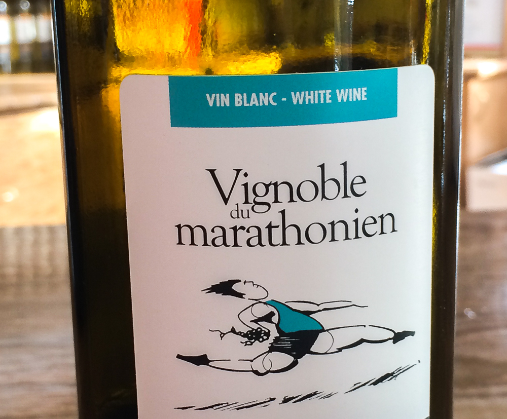 Vin blanc - Vignoble du Marathonien - Montegerie