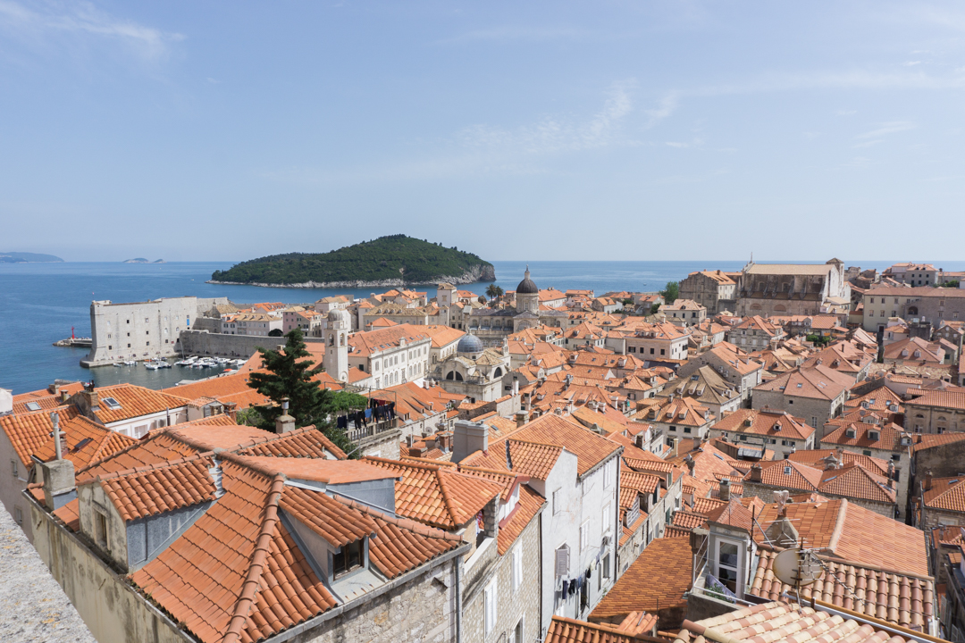 Au-dessus de Dubrovnik