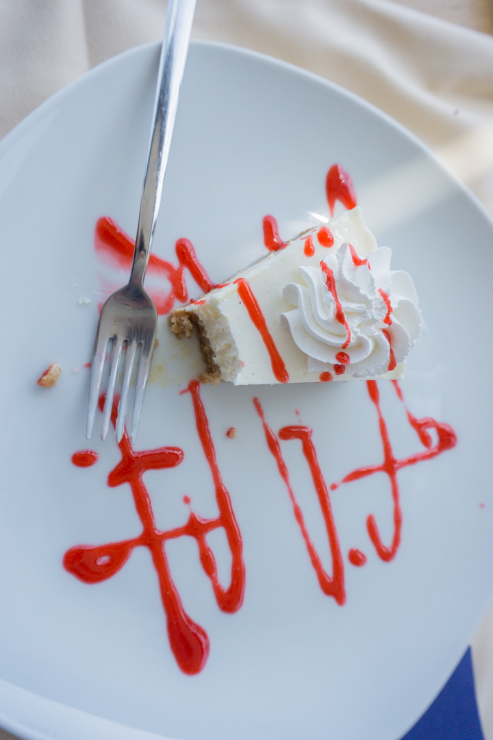 Cheesecake en dessert