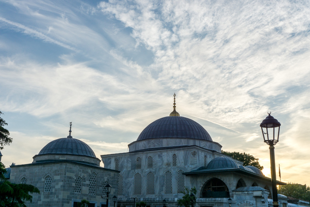 Coucher de soleil a Istanbul