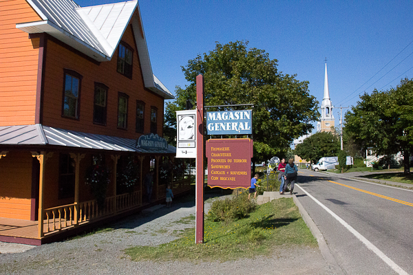 Exterieur - Magasin general - Kamouraska